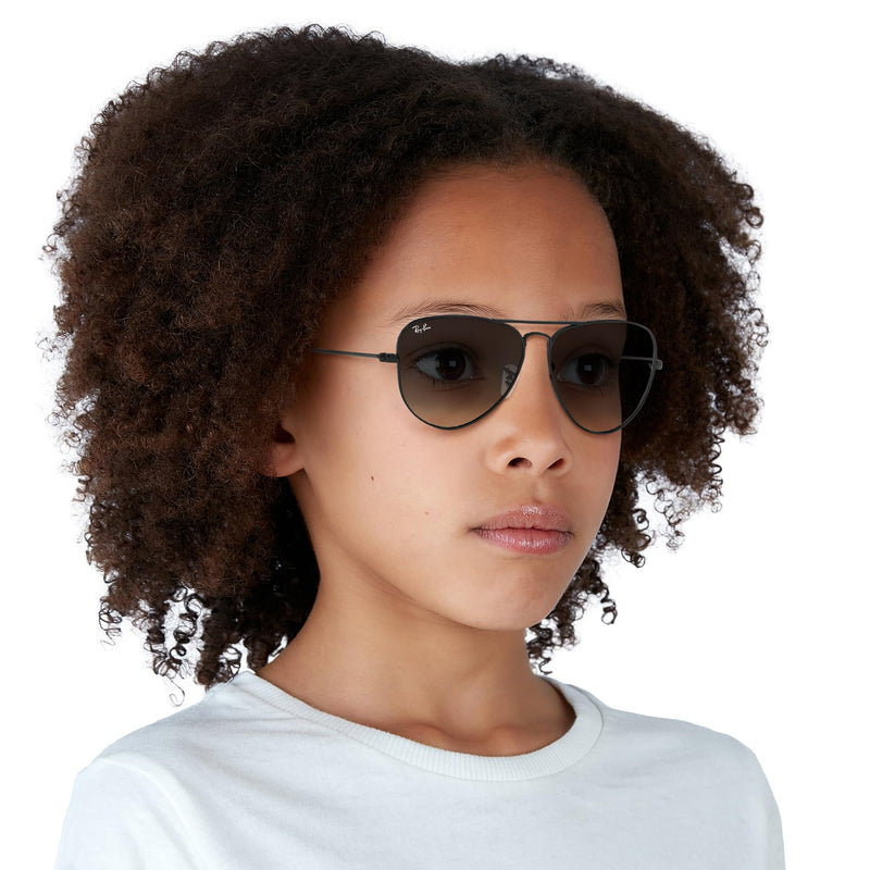 Ray-Ban Kids Gradient Grey Lens Pilot Sunglasses - 0RJ9506S220/1152