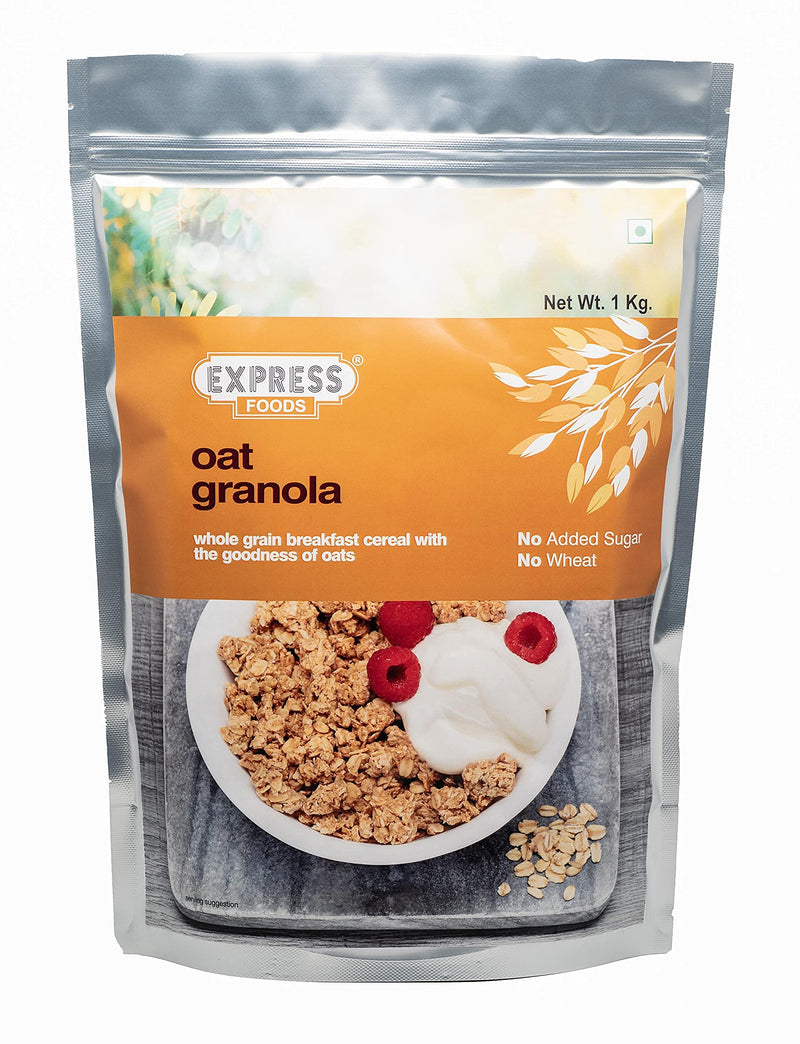 Express Foods Oat Granola Breakfast Cereal, 1kg