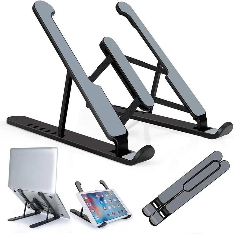 Alloy Adjustable, Portable, Foldable, Ergonomic, Tablet Laptop Stand