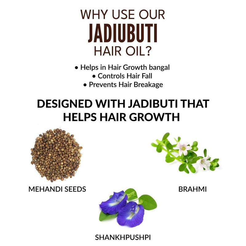 TryOnes Ayurvedic Jadibuti Hair Growth Oil 100ml(Pack Of 2)