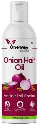 Oneway Happiness Red Onion Hair Growth Shampoo And Hair Fall Control Oil