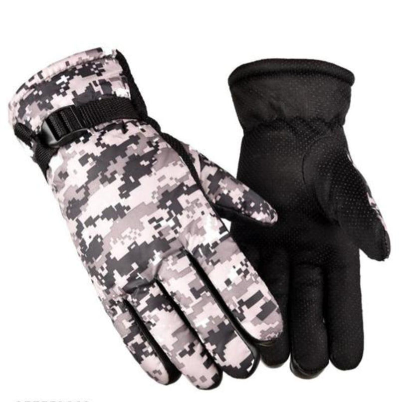 Classy Winter Bike Riding Army Gloves for Men And Boy (1 Pair)