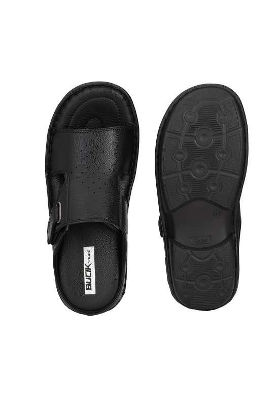 AM PM Bucik Men's Leather Sandals