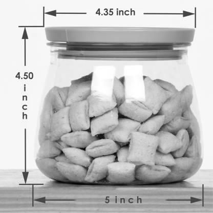 Conatiner-Plastic Handy & Mataka Conatine Storage Jar & Container 900ML Plastic Cereal Dispenser, Air Tight, Grocery Container, Fridge Container (Pack of 10)
