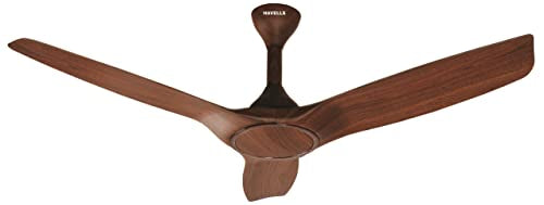 Havells 1200mm Stealth Wood Energy Saving Ceiling Fan (Walnut Cola Chrome, Pack of 1)