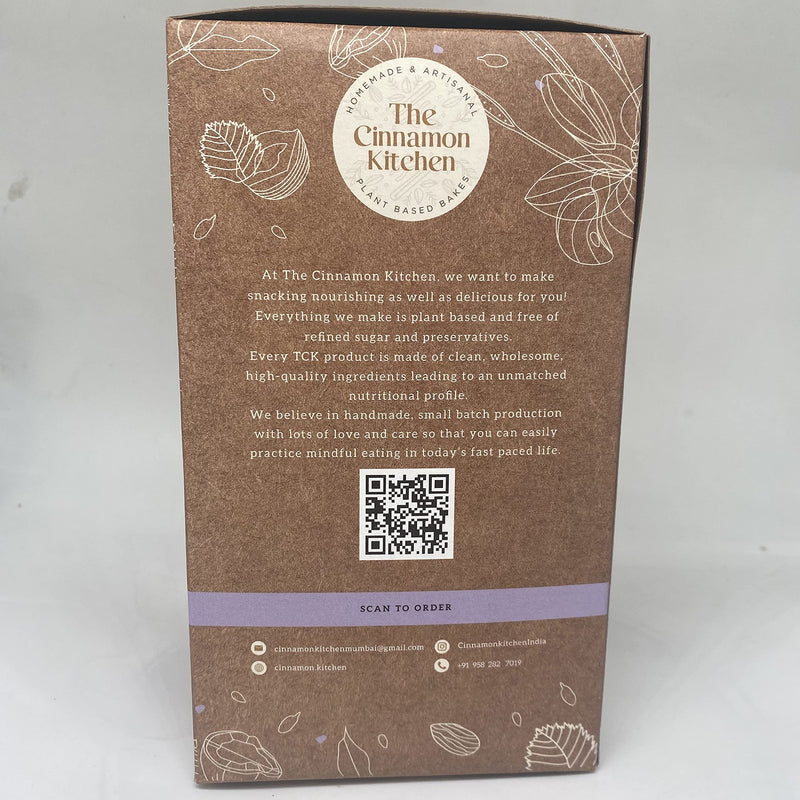 Nut & Seed Crackers(150 g)- The Cinnamon Kitchen|100% Natural & Healthy|Gluten Free|Vegan|Organic|PCOS Friendly|Refined Sugar Free