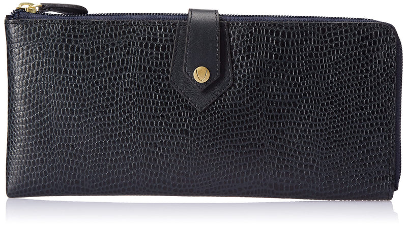 Hidesign Leather Women's Wallet (Blue)