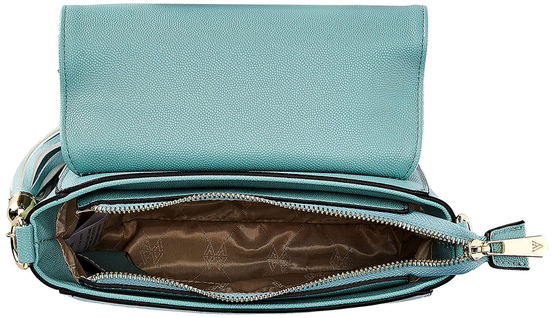 Van Heusen womens Western Sling Bag with tassle (Sky Blue)