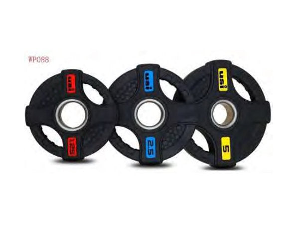 Rwp1 Cross Grip Olympic Weight Plate Rubber
