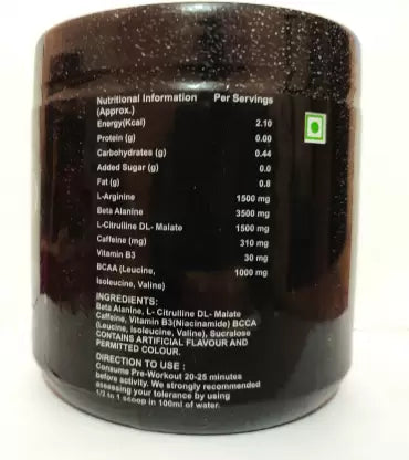 Muscle Doctor Godfather Ultra Strong Pre-workout Bcaa